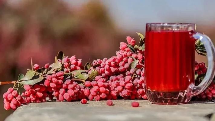 آب زرشک خانگی، به سادگی و خوشمزگی