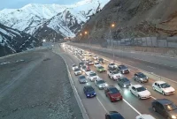 اعلام آخرین وضعیت جوی و ترافیکی محورهای مواصلاتی کشور 9 فروردین 1404