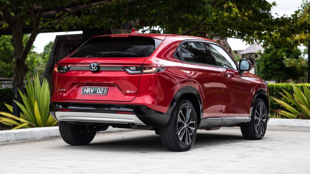 نمای عقب هوندا HR-V