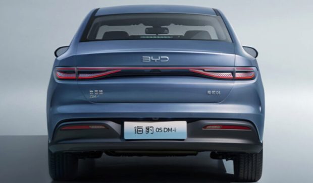 نمای عقب بی وای دی Seal 05 DM-i