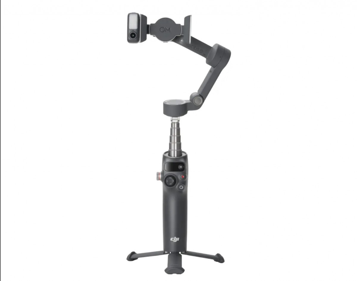 DJI Osmo Mobile 8 معرفی شد؛ چرخش کامل ۳۶۰ درجه و ردیابی هوش مصنوعی