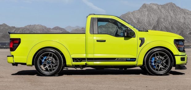 نمای جانبی فورد F-150 تیونینگ SPEC Design
