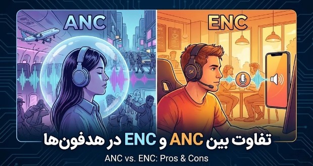تفاوت ANC و ENC