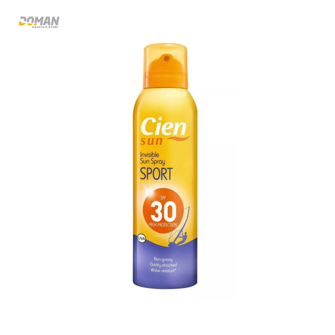 اسپری ضد آفتاب سین سان Cien آلمان اس پی اف 30 ورزشی 50ML